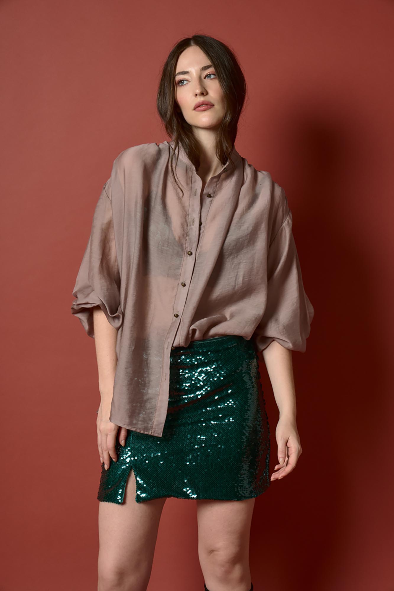 FALDA LOBO ESMERALDA